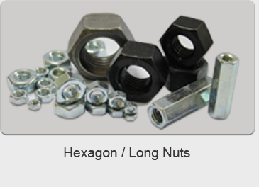Hexagon Long Nuts